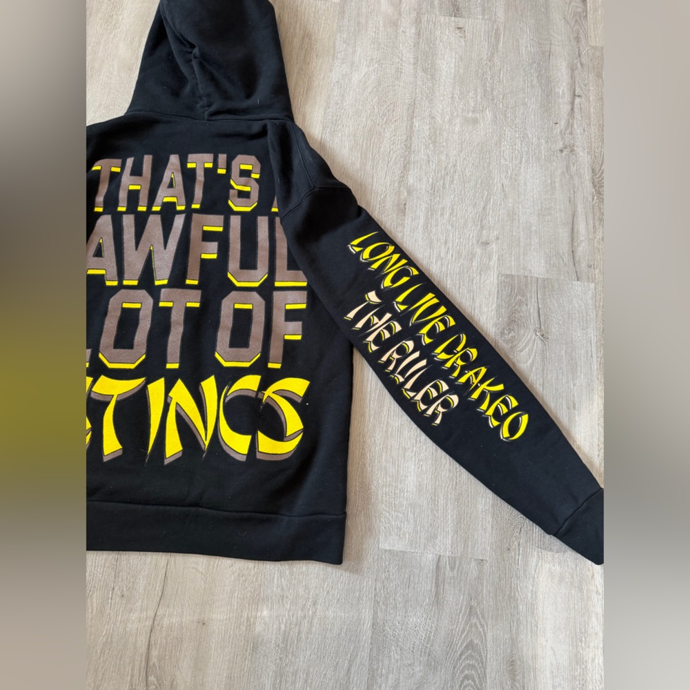 That’s A Aweful Lot Of Cough Syrup Hoodie Sz Small - Picture 12 of 13